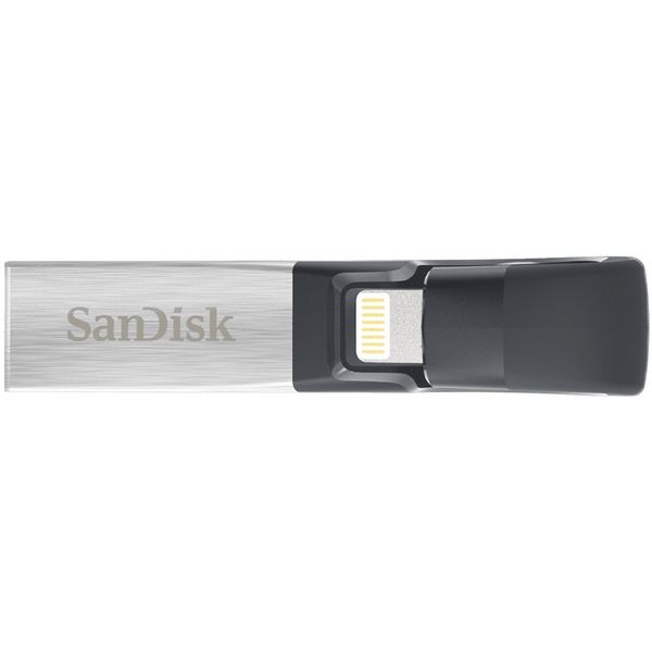 فلش مموری لایتنینگ و USB3.0 سن دیسک مدل iXPAND ظرفیت 256 گیگابایت فلش مموری لایتنینگ و USB3.0 سن دیسک مدل iXPAND ظرفیت 256 گیگابایت