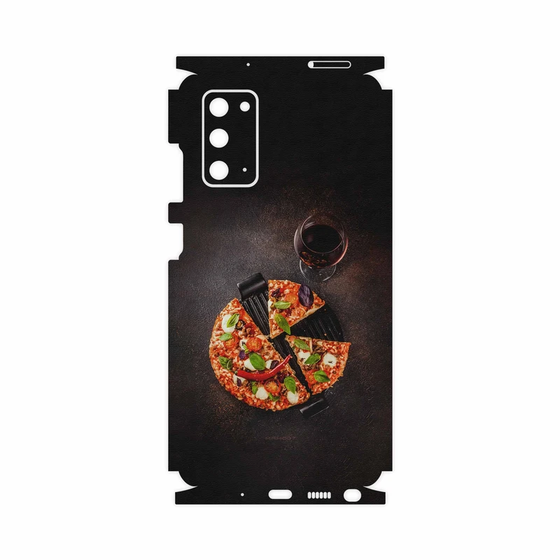 برچسب پوششی ماهوت مدل Pizza-FullSkin مناسب برای گوشی موبایل سامسونگ Galaxy Note 20