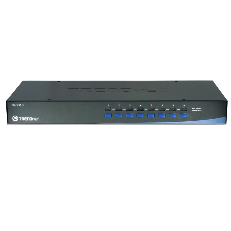 سوییچ KVM PS2 8  پورت ترندنت مدل TK-801R