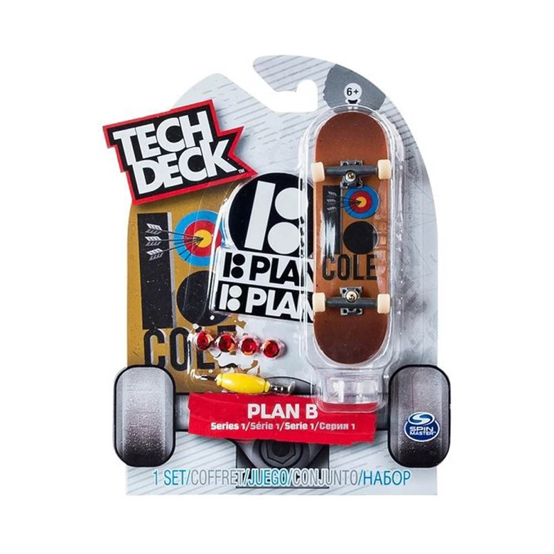 اسکیت بورد اسباب بازی اسپین مستر مدل Tech Deck Plan-B