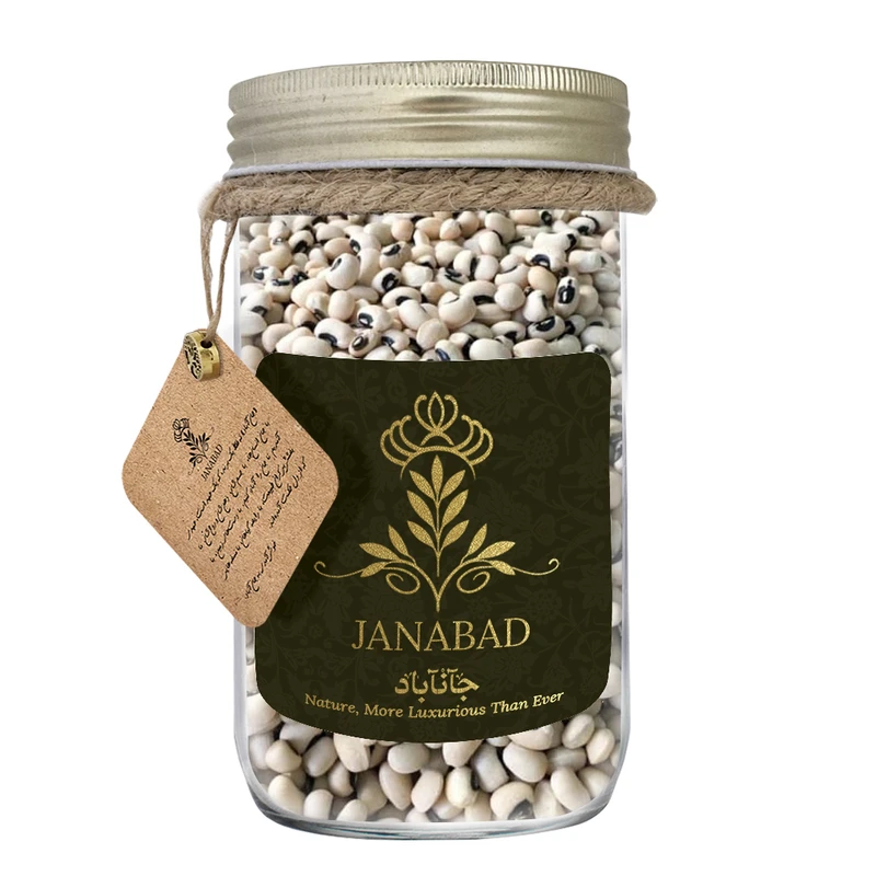 لوبیا چشم بلبلی جان آباد - 395 گرم