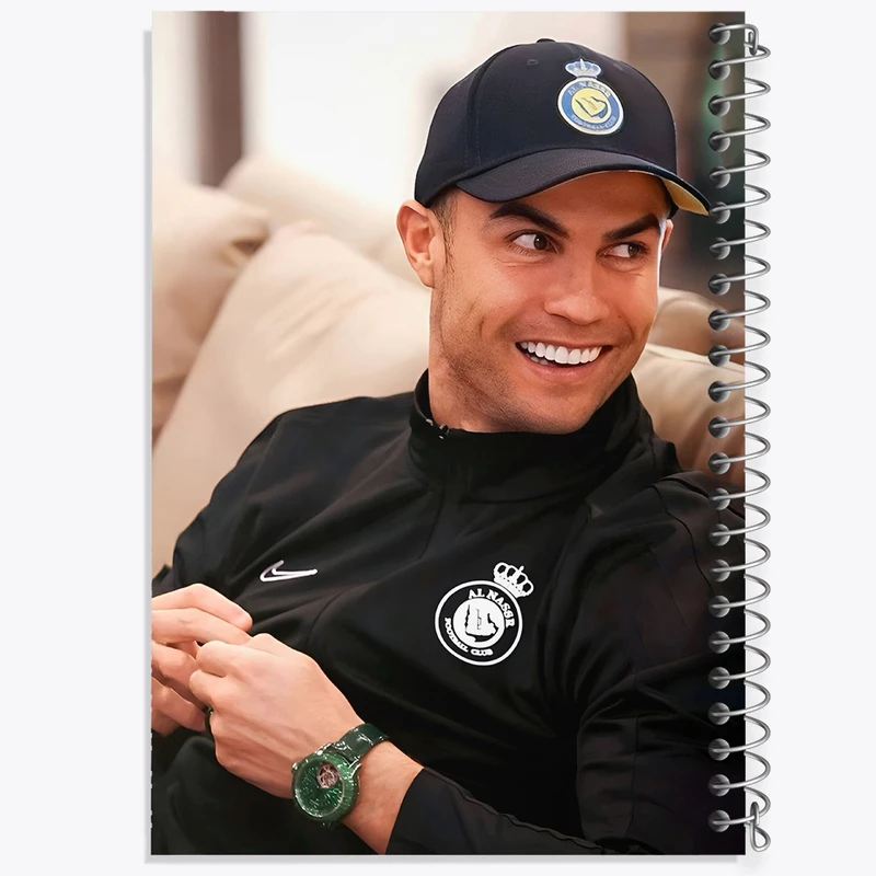 دفتر مشق 100 برگ خندالو طرح کریستیانو رونالدو کد F5969