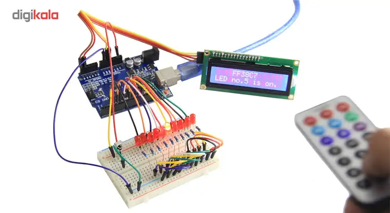 کیت آموزشی گام به گام الکترونیک کنکاش تِک مدل Electroduino