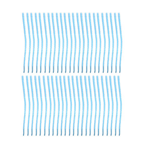 پیپ پاک کن مدل مخمل زردار کد a3 بسته 50 عددی