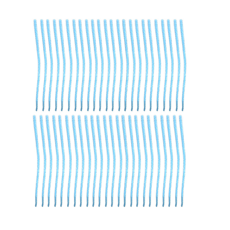 پیپ پاک کن مدل مخمل زردار کد a3 بسته 50 عددی