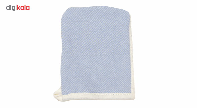 ست 2 تکه حوله نوزادی روزاریو مدل 435155Blue