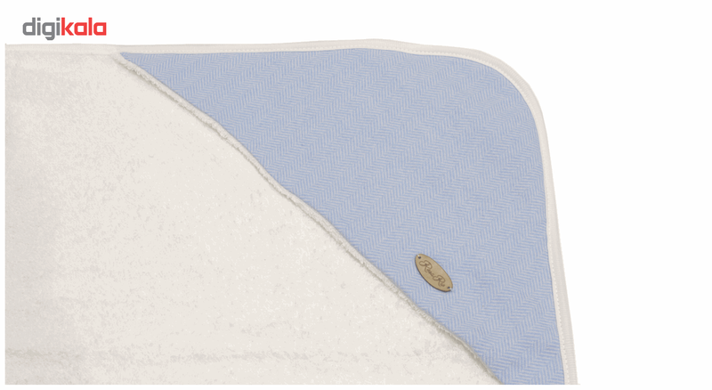 ست 2 تکه حوله نوزادی روزاریو مدل 435155Blue