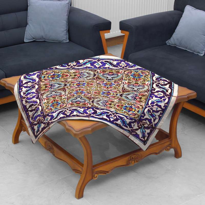 رومیزی طرح کاشی کد 9207