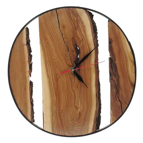 ساعت دیواری مدل چوبی E