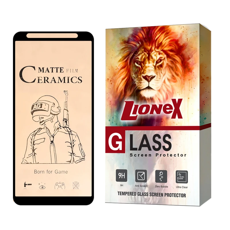 محافظ صفحه نمایش سرامیکی مات لایونکس مدل CERMAL مناسب برای گوشی موبایل سامسونگ Galaxy A01 Core / Galaxy M01 Core