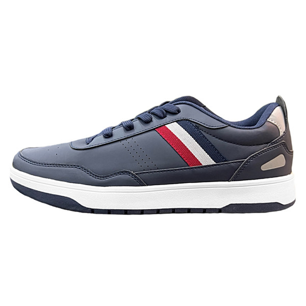 کفش روزمره مردانه مکس مدل Tape Detail Lace-Up Sneakers