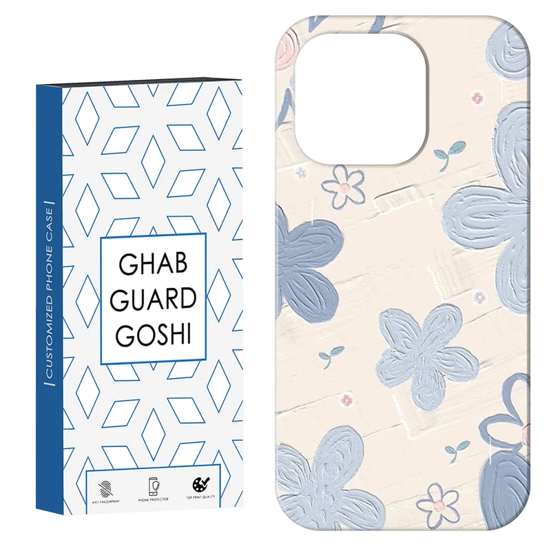 کاور قاب گارد گوشی طرح گل کد Dimo-414 مناسب برای گوشی موبایل اپل IPHONE 15 PRO MAX   