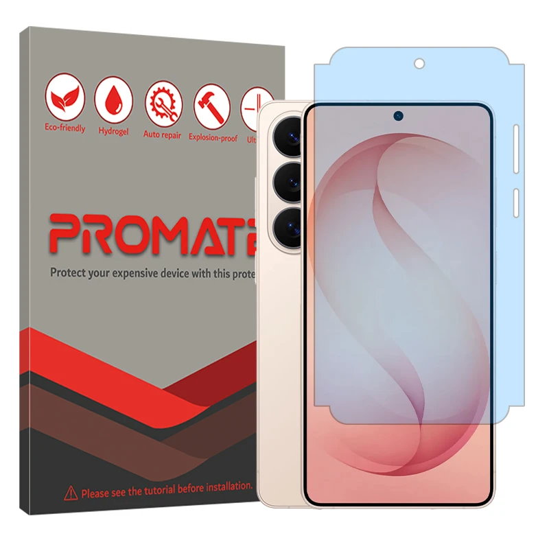 محافظ صفحه نمایش مات آنتی بلو پرومیت مدل هیدروژلی مناسب برای گوشی موبایل سامسونگ Galaxy S26 Ultra