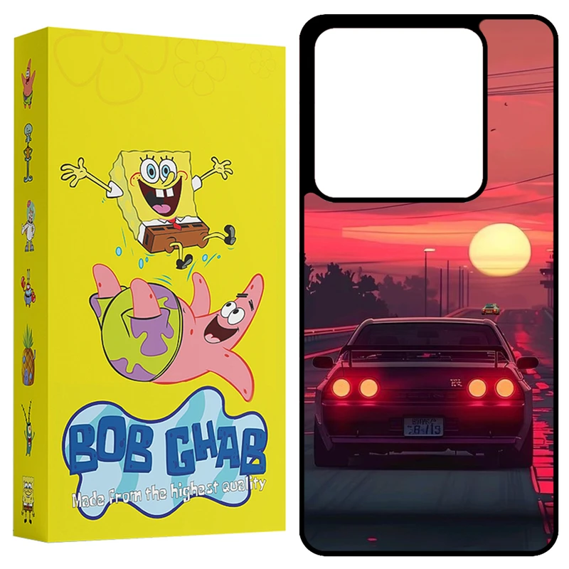 کاور باب قاب طرح ماشین مدل BCPX6 مناسب برای گوشی موبایل شیائومی Redmi Note 13 Pro 5G / Poco X6 5G 