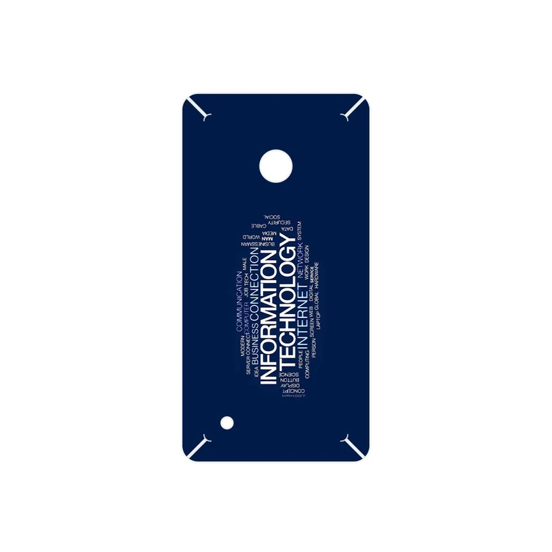 برچسب پوششی ماهوت مدل IT Science مناسب برای گوشی موبایل نوکیا Lumia 530