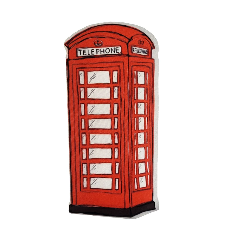 استیکر پارچه و لباس مدل حرارتی کد phone station