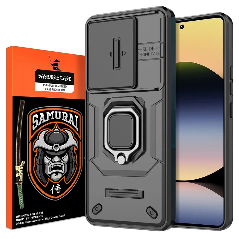 کاور سامورایی مدل Shockproof مناسب برای گوشی موبایل شیائومی Redmi Note 14s