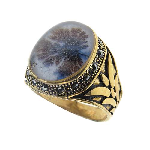 انگشتر مردانه مدل شجر