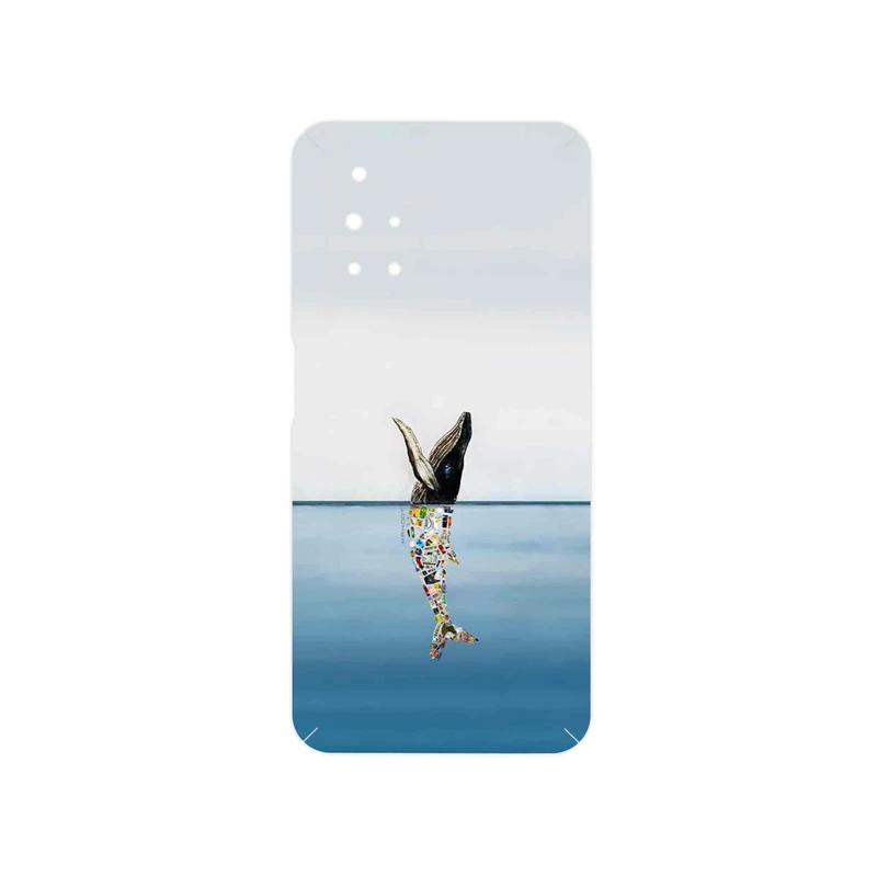 برچسب پوششی ماهوت مدل Collage of Sea Trash مناسب برای گوشی موبایل شیائومی Redmi 10 Prime