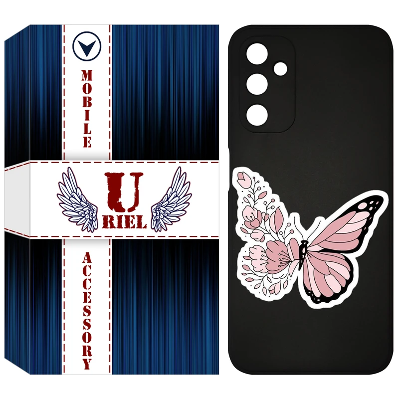 کاور یوریل مدل KSH کد 98 طرح پروانه مناسب برای گوشی موبایل سامسونگ Galaxy A14 4G / A14 5G
