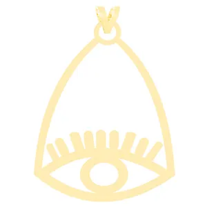 آویز گردنبند طلا 18 عیار زنانه الن نار مدل ELN3121