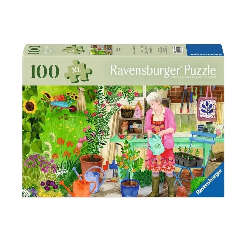 پازل 100 تکه راونزبرگر مدل Gardening کد 12001362 مناسب برای 9 سال به بالا