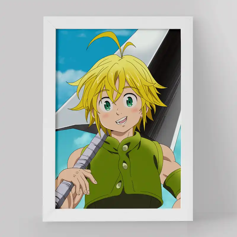 تابلو خندالو مدل ملیوداس انیمه هفت گناه کبیره کد 17557