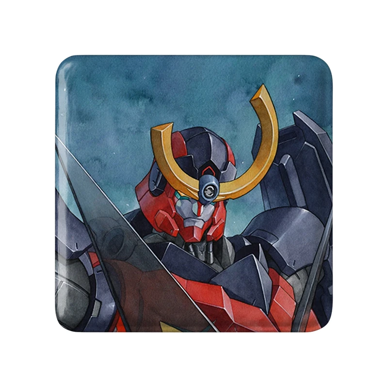 پیکسل خندالو طرح انیمه گورن لاگان مدل مربعی کد 32276