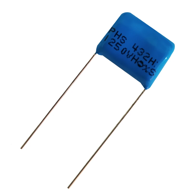 خازن پلی استر 4.3 نانو فارد مدل 1250v بسته 2 عددی