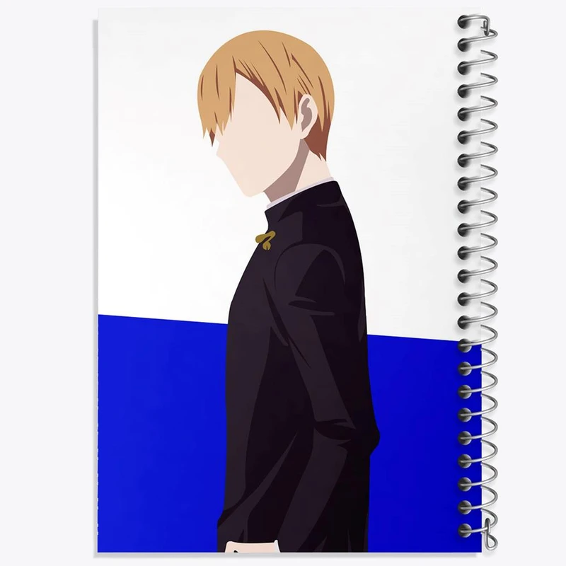 دفتر شطرنجی 50 برگ خندالو طرح میوکی انیمه کاگویا ساما کد 16007