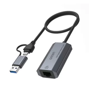 تبدیل USB 3.0 /USB-C به Lan اونتن مدل OTN-UE101
