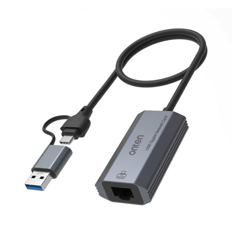 تبدیل USB 3.0 /USB-C به Lan اونتن مدل OTN-UE101