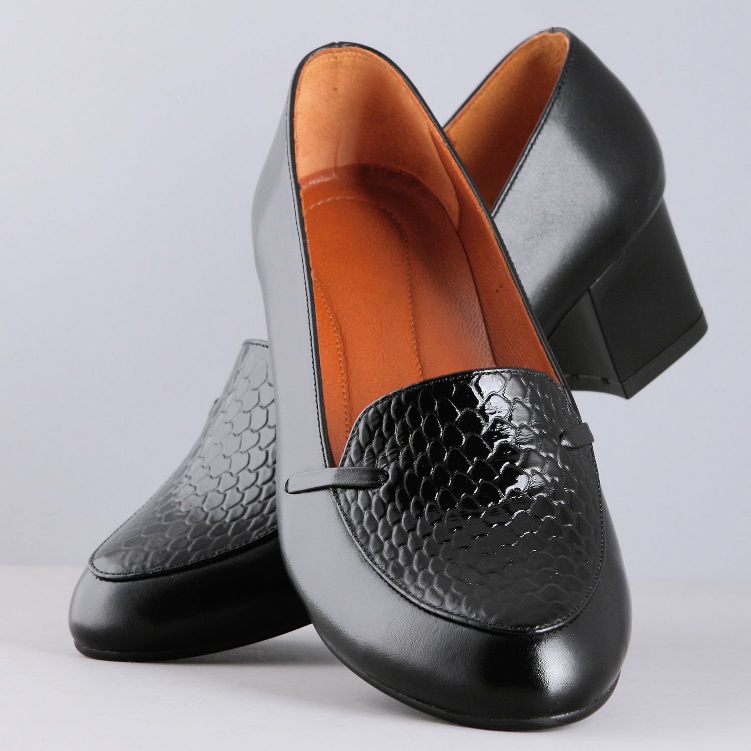ست کیف و کفش زنانه چرم یلسان مدل هیوار کد KELARA-MRV-915-msk -  - 8