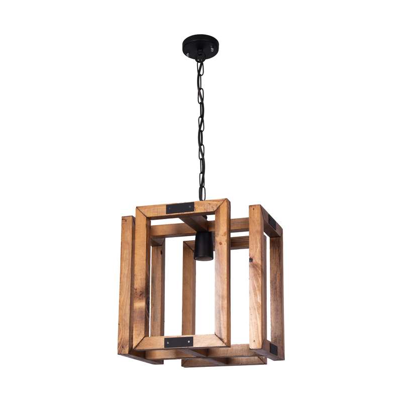چراغ آویز ای دی ام وود مدل چوبی کد W-490
