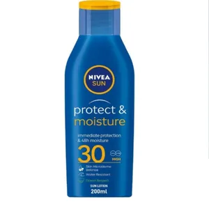 لوسین ضد آفتاب و مرطوب کننده نیوا مدل protect&moisture حجم 200 میلی لیتر