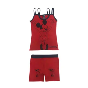 ست تاپ و شلوارک زنانه مدل عروسکی