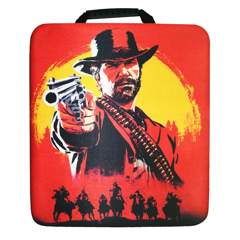 کیف حمل کنسول بازی پلی استیشن ۴ طرح Red dead کد 8463