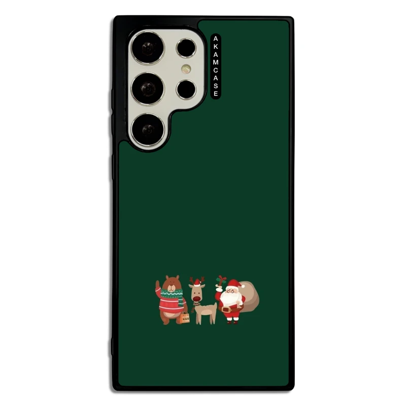 کاور آکام مدل AMC-WSGS23U-CHRISTMAS-3 مناسب برای گوشی موبایل سامسونگ Galaxy S23 Ultra