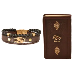 ست هدیه طرح تولد دی  کهن چرم  مدل m117- 10