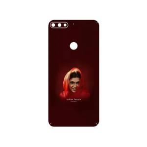 MAHOOT Portrait of an Indian Woman Cover Sticker for Honor 7C
