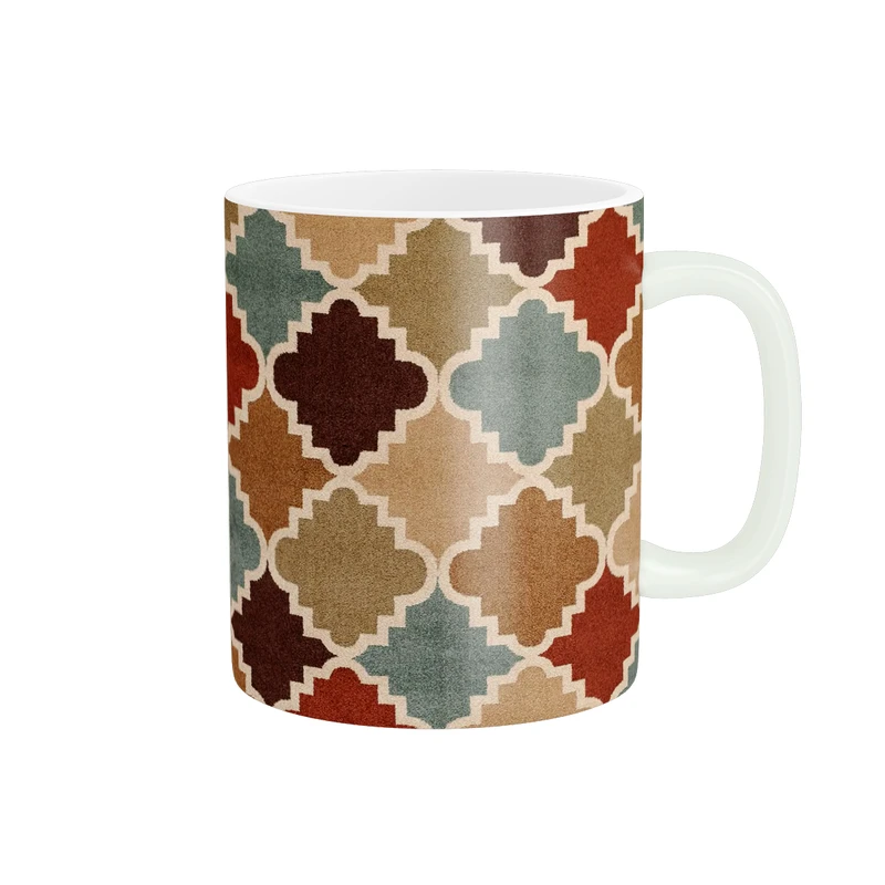 ماگ پاد آفرین طرح رنگی  کد 3212