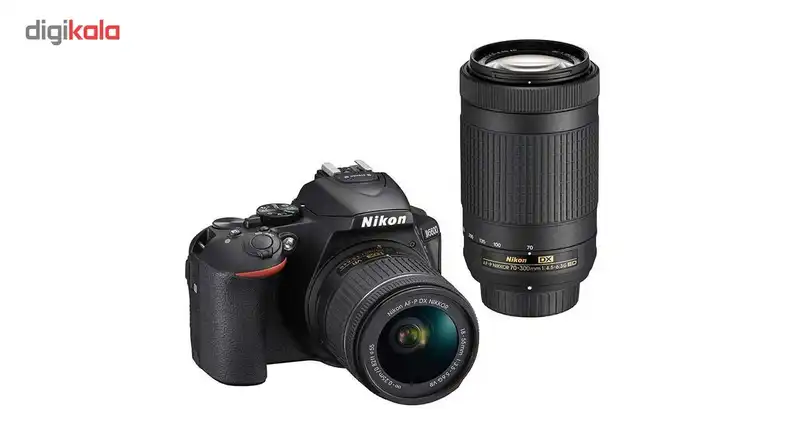 دوربین دیجیتال نیکون مدل D5600 به همراه لنز 18-55 و 70-300 میلی متر f/4.5-6.3G AF-P
