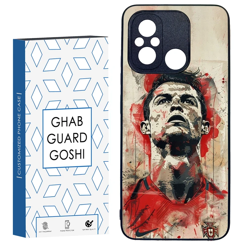 کاور قاب گارد گوشی طرح رونالدو  کد TPU-166 مناسب برای گوشی موبایل شیائومی REDMI 12C / POCO C55