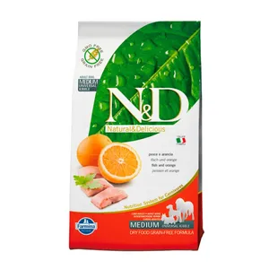 غذای خشک سگ فارمینا مدل Fish And Orange Adult وزن 0.8 کیلوگرم
