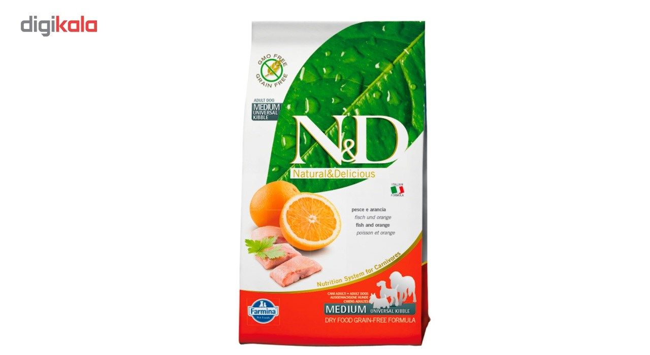 غذای خشک سگ فارمینا مدل Fish And Orange Adult وزن 0.8 کیلوگرم main 1 1