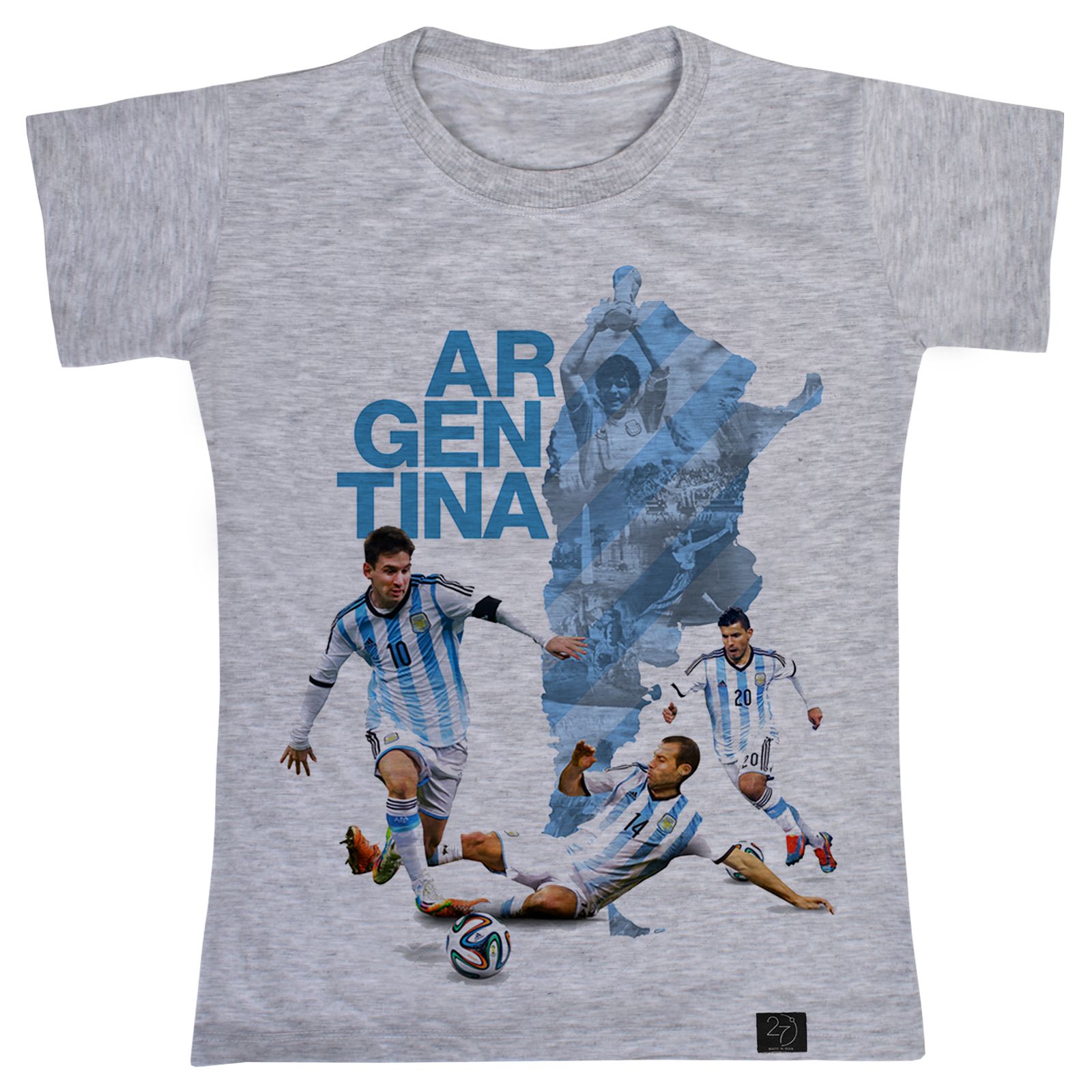 تی شرت پسرانه 27 مدل آرژانتین کد V241