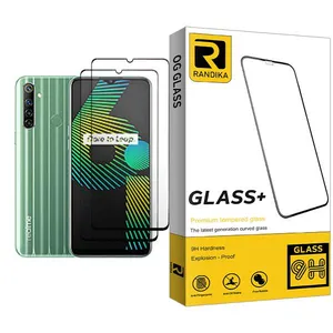 Randika Randika Glass MIX002 Screen Protector For Realme 6i Pack Of 2