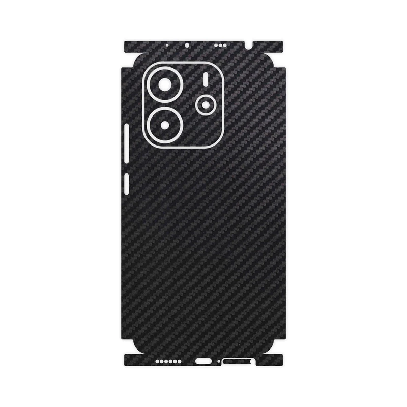 برچسب پوششی ماهوت مدل Carbon-Fiber-FullSkin مناسب برای گوشی موبایل شیائومی Redmi Note 14 4G
