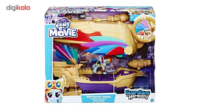 قایق اسباب بازی هاسبرو مدل Swashbuckler Pirate Airship