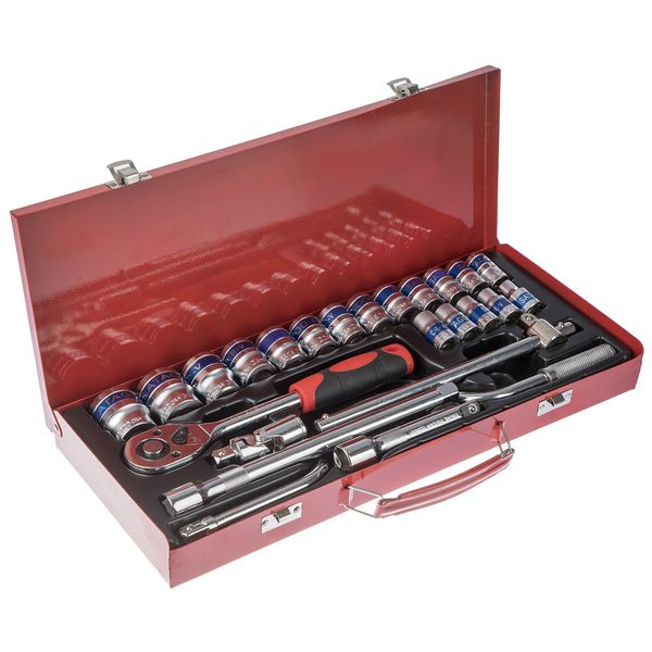 مجموعه 24 عددی آچار و سری بکس ساتاگود مدل G-10037 مجموعه 24 عددی آچار و سری بکس ساتاگود مدل G-10037